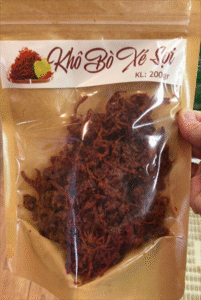 KHÔ BÒ SỢI/乾燥牛肉の細切り