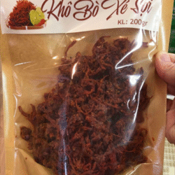 KHÔ BÒ SỢI/乾燥牛肉の細切り