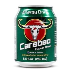 Nước tăng lực Carabao lon 250ml - 6 lon