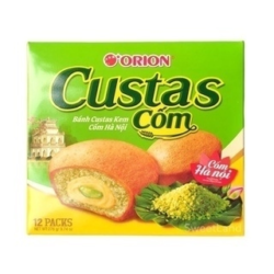 Bánh Orion Custas kem cốm Hà Nội 276g Orion Custas hanoi Ice cream cheesecake 276g