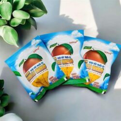 Xoài sấy dẻo muối ớt Hana nguyen gói 100g