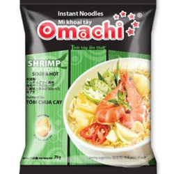 MÌ OMACHI TÔM CHUA CAY 80G/オマチインスタントラーメン辛いエビ風味