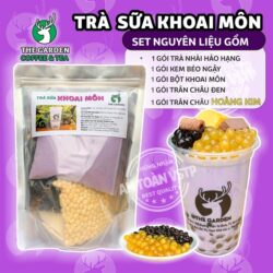 Set Trà Sữa Khoai môn
