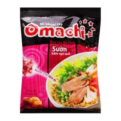 MÌ OMACHI SƯỜN HẦM NGŨ QUẢ 80G/オマチインスタントラーメン豚肉風味