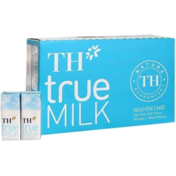 Lốc Sữa TH True Milk nguyên chất 180ml