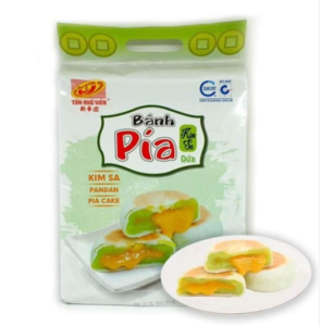 BÁNH PÍA KIM SA LÁ DỨA/ピアケーキパンダン味