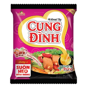 MÌ CUNG ĐÌNH VỊ SƯỜN HẦM NGŨ QUẢ/あばら肉煮込み味ラーメン
