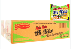 THÙNG HẢO HẢO MÌ XÀO/ハオハオ甘酸っぱいエビ焼きそば