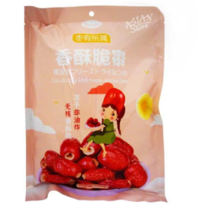 Táo đỏ không hạt sấy khô / 種抜きフリーズドライナツメ