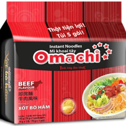 MÌ OMACHI BÒ HẦM 5 GÓI/オマチインスタントラーメン牛肉風味(5袋)