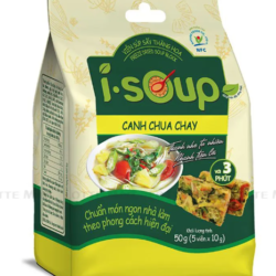 Isoup canh chua chay