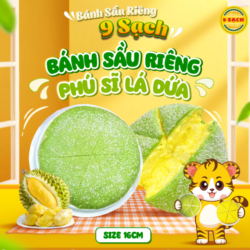 BÁNH CREPE SẦU RIÊNG / ドリアンケーキ 16CM