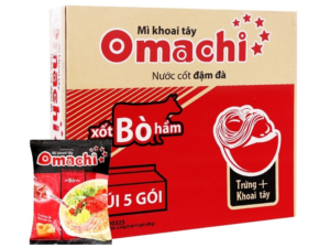 THÙNG MÌ OMACHI VỊ BÒ HẦM/オマチインスタントラーメン牛肉風味(30袋)
