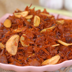 HEO KHÔ CHÁY TỎI/豚肉のガーリックジャーキー