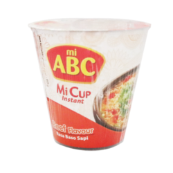 Mi cup ABC baso sapi