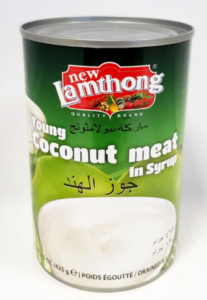 Dừa non Lamthong ヤングココナッツミート シロップ漬け 425g