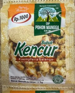 Buluk Kencur 5g - Bột Kencur