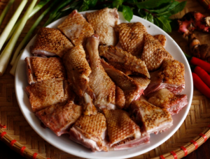 SET VỊT GIẢ CẦY/鴨の偽カレーセット
