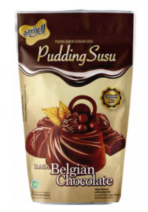 NUTRIJELL PUDDING SUSU BELGIAN CHOCOLATE 130 GR