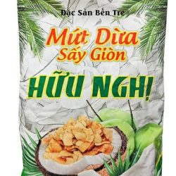 MỨT DỪA SẤY GIÒN HỮU NGHỊ/乾燥ココナッツジャム