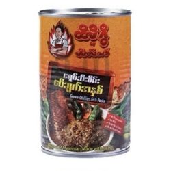 Green chillies fish paste