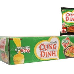 THÙNG MÌ CUNG ĐÌNH VỊ LẨU TÔM CHUA CAY/酸っぱい辛いエビ鍋風味ラーメン(30袋)