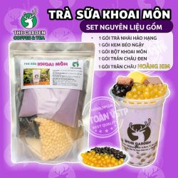 Set Trà Sữa Khoai môn