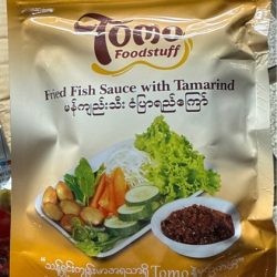 Tomo fried fish sauce with tamarind