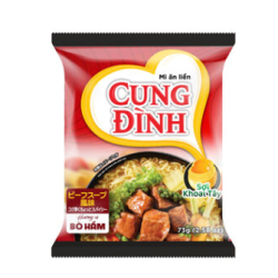 MÌ CUNG ĐÌNH HƯƠNG VỊ BÒ HẦM/牛肉煮込み味ラーメン