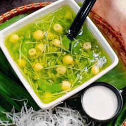 CHÈ CỐM SEN DỪA