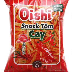SNACK OISHI TÔM CAY 40G/オイシイエビスナック