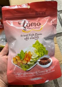 Tomo fried fish paste