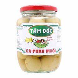 CÀ PHÁO TRẮNG MUỐI TÂM ĐỨC 350G/白ナスの塩漬け