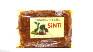 Sinti bumbu pecel 調味醬塊（辣椒口味）