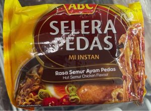 Indomi ABC mi selera pedas gulai 70GR đỏ