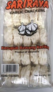 SN18 Garlic Crackers bánh tỏi indo