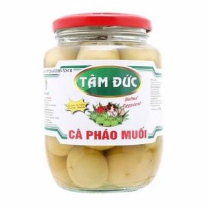 CÀ PHÁO TRẮNG MUỐI TÂM ĐỨC 350G/白ナスの塩漬け