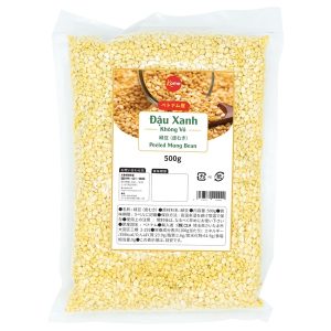 HẠT ĐẬU XANH TÁCH VỎ/緑豆(皮むき) Kome