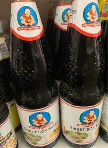 Xì dầu mè đen sweet Soy Sauce 950GAM