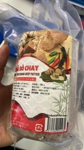 chả bò chay yumi food