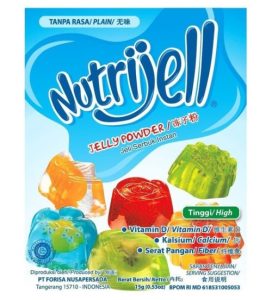Nutrijell Jelly Powder 15g plain