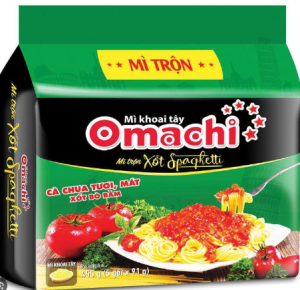 TÚI 5 GÓI MÌ TRỘN OMACHI XỐT SPAGHETTI/オマチスパゲッティ