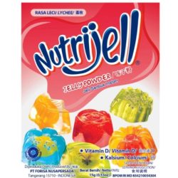 nutrijell jelly powder 15g rasa leci