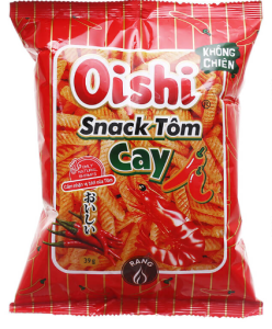 SNACK OISHI TÔM CAY 40G/オイシイエビスナック